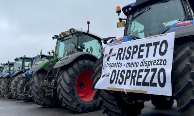 Dopo Cuneo, Mondovì e Alba, i trattori hanno invaso anche le strade di Fossano