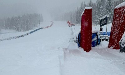 Troppa neve, cancellato il primo SuperG femminile in Val di Fassa
