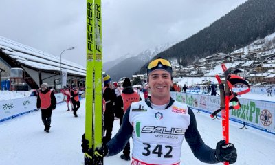 Sci di fondo, Davide Ghio trionfa nell’individuale di Schilpario tra gli under 20