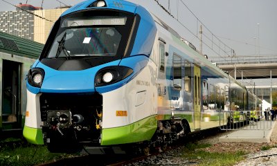 Il primo treno a idrogeno dell’Alstom lascia Savigliano: via ai test in Germania