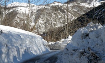 Vernante, pericolo valanghe: chiusa la strada per Palanfrè