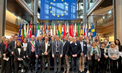 Quaranta sindaci, amministratori e imprenditori del Cuneese in visita con Bongioanni all'Europarlamento