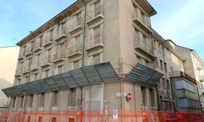 Cuneo, barriere di sicurezza sotto i balconi dell'ex Policlinico