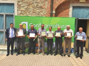 Consegnati a Vicoforte sei “Aratri d’oro” e il premio “Orgoglio Agricolo”