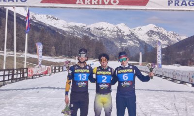 Sci di fondo, Davide Ghio vince tra gli under 20 in Coppa Italia a Pragelato