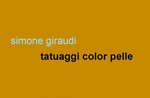 Reading di “Tatuaggi color pelle” con Simone Giraudi