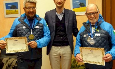 La Provincia premia Manera e Borgogno, vincitori dei Giochi mondiali invernali dei trapiantati