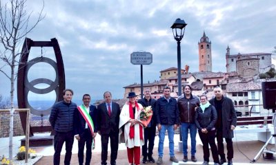 A Monforte d’Alba inaugurato il parcheggio panoramico con 44 posti auto