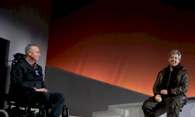 Al Teatro di Alba tutto esaurito per lo spettacolo “Quasi amici” con Massimo Ghini e Paolo Ruffini