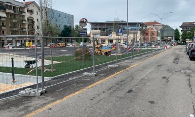 Savigliano, si asfaltano le vie intorno a piazza Schiaparelli