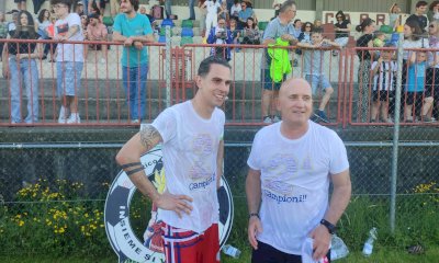 Calcio, Terza Categoria: l'Atletico Carrù Magliano è campione, le parole dei protagonisti e la festa rossoblu