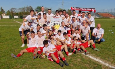 Calcio, Terza Categoria: l’Atletico Carrù Magliano Alpi cala il poker ed è campione!