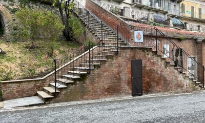 Castiglione Tinella, inaugurata la scalinata storica ristrutturata