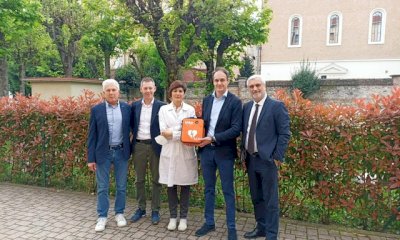 Donato un defibrillatore automatico alla Casa Famiglia di Cuneo