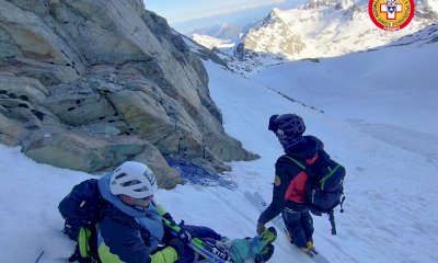 Alpinista infortunato sul Monviso, concluso l'intervento del Soccorso Alpino