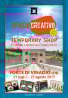 Venti creativi cuneesi tornano ad animare il “temporary shop” al Forte di Vinadio