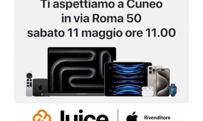 Sabato 11 maggio apre a Cuneo il nuovo negozio Juice