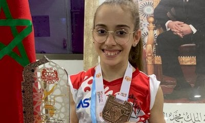 Ginnastica artistica: Sara Hadouz tra le big d'Africa