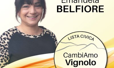 Elezioni, CambiAmo Vignolo presenta i candidati Emanuela Belfiore e Davide Parola