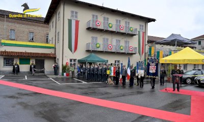 La caserma della Guardia di Finanza di Saluzzo intitolata al Brigadiere Battista Giordana