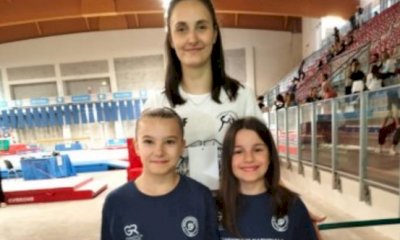 Ginnastica artistica: le cuneesi Sophia Delfino e Greta Cozzolino tra le migliori d'Italia 