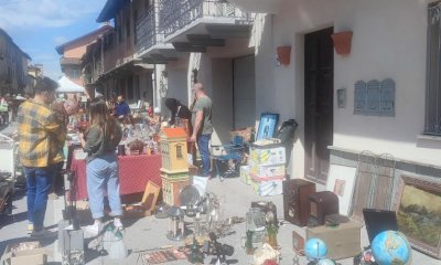 A Cherasco il 2 giugno il mercatino dell'antiquariato