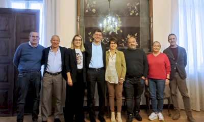 Ricevuto in Comune Marco Fino, borgarino direttore del Museo di Scienze Naturali di Torino
