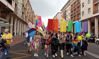 Pioggia e grandine non hanno fermato il Pride di Cuneo