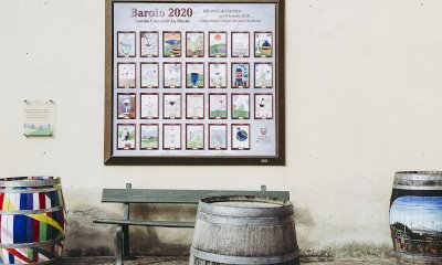 La Morra, i bambini disegnano le etichette del Barolo 2020