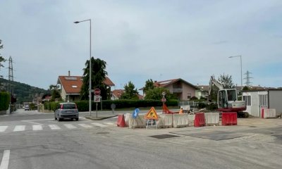 Busca, una nuova rotatoria in corso XXV Aprile