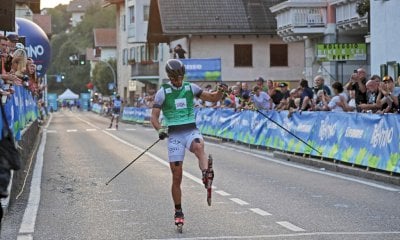 Skiroll, Emanuele Becchis domina la sprint di Samatorza