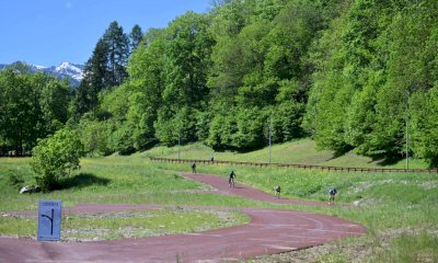 Bandiera nera di Legambiente al Comune di Chiusa Pesio per la pista da skiroll: 