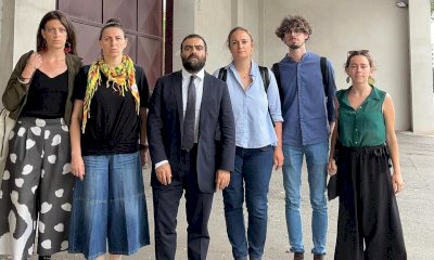 Giulia Marro in visita al CPR di Torino: 