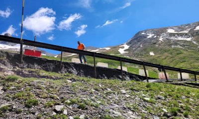 Chiuso per una frana il Colle dell'Agnello