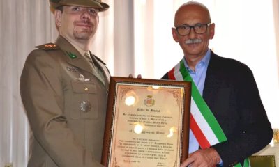 Busca ha conferito la cittadinanza onoraria al 2° Reggimento Alpini