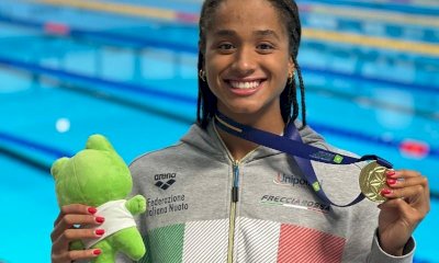 Nuoto: a Vilnius altro oro per Sara Curtis, che trionfa anche nei 50 stile libero
