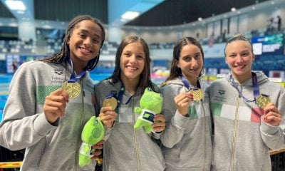 Nuoto, altro oro per Sara Curtis agli Europei Junior: vittoria nella staffetta 4x100 Misti