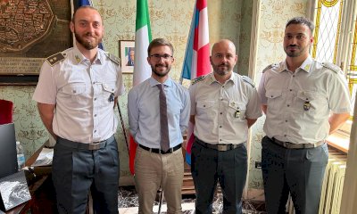 Alba: il Sindaco Alberto Gatto ha incontrato il Comando della Guardia di Finanza di Bra