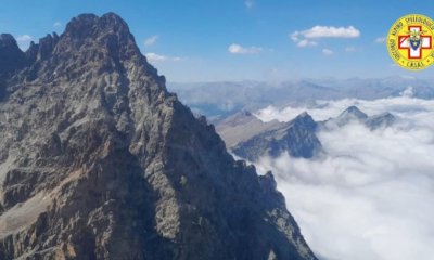 Bloccati per una notte in cima al Monviso, recuperati due alpinisti