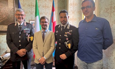 Alba: sindaco e assessore alla Sicurezza hanno incontrato il Comando della Compagnia Carabinieri