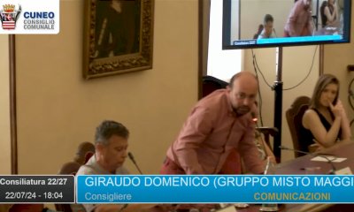 Cuneo, Domenico Giraudo saluta il Pd e passa al gruppo misto: “Nessuna campagna acquisti”