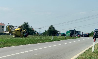 Un morto nello schianto fra auto e camion a Magliano Alpi