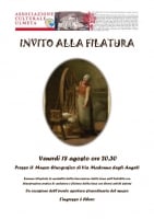 Invito alla filatura della lana di pecora