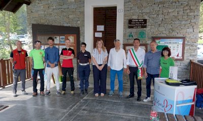 Un nuovo defibrillatore presso il Centro Visita del Parco a Terme di Valdieri