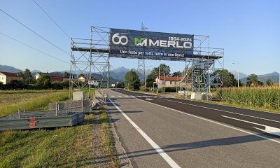Montato in corso De Gasperi il sovrappasso a servizio dell'Oktoberfest