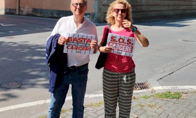 Una delegazione di +Europa in visita al carcere di Fossano