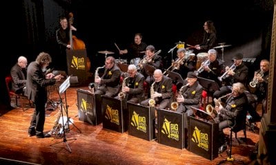 Claudio Chiara e la Big Band Jazz Cuneo in concerto ad Aisone