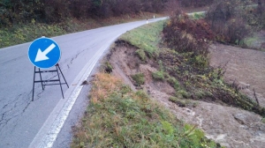 Sopralluogo nel Monregalese e in Alta Langa per lavori stradali e frane da sistemare