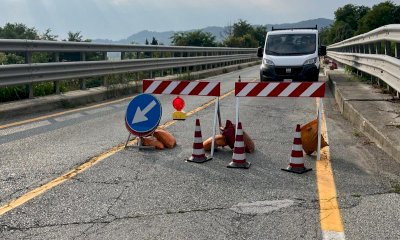 Chiuso il ponte della Felicina lungo la provinciale Saluzzo-Revello per rifacimento giunti di dilatazione