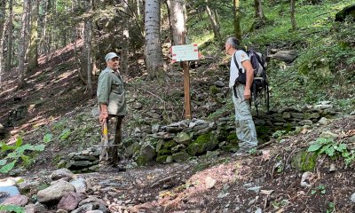 Un nuovo sentiero collega l'accesso al giro delle cascate del Saut all'itinerario per il rifugio Garelli